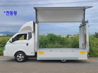전국 1톤 화물 탑차 포터2 (LPG2.5터보) 윙바디 중고 매물 사진
